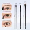 Set de 6 Pinceles para Sombra de Ojos de Cerdas Suaves Cangzhou, Set Completo para Maquillaje de Ojos, Pincel Pequeño para Detalles de Ojos con Hoja Ultra Suave