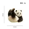 Broche de Panda Realista Cultural e Criativo Estilo Chinês Lembrança de Viagem Pequeno Presente Novo Criativo Broche de Panda Transfronteiriço