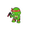 Tortugas Ninja Mutantes Adolescentes Dibujo Animado Broche Metálico Insignia Periférica de Anime Personalidad Creativa Accesorios para Ropa Comercio Electrónico Transfronterizo