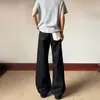 2026 Novos Jeans Tendência Primavera Outono para Homens e Mulheres Americano High Street Perna Larga Reto Solto Versátil Calças Tendência
