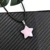 Colgante Estrella Pequeña Transfronterizo 20*6mm Colgante de Vidrio Accesorios para Joyería Accesorios para Collares DIY Estrella de Cinco Puntas Mayoreo