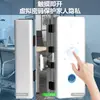 Cerradura inteligente de puerta oficina huella dactilar cerradura de puerta de cristal sin cables sin marco con marco cerradura electrónica de combinación cerradura con control remoto