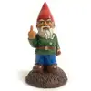 Adornos de regalo de Navidad, decoraciones de jardín, gnomos, manualidades de resina, estatuas de gnomos de dibujos animados, anciano con barba blanca