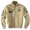 AliExpress transfronterizo Amazon Nuevo Traje de Vuelo Militar Air Force One Delgado Primavera y Otoño Abrigo de Hombre Moderno Talla Grande
