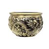 Boxi Dragão Duplo Latão Traga Riqueza e Tesouro Cilindro de Cobre Ornamento Escritório Criativo Incensário Casa Cilindro de Dragão Ornamento Decorativo Chinês