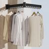 Varal de Roupa Invisível para Varanda Sem Furos Varal Doméstico Invisível de Parede Varal Dobrável para Exterior