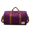 Nova Bolsa de Ginástica Simples com Separação Seca e Úmida para Homens e Mulheres, Bolsa Grande Capacidade para Viagens Curtas, Bolsa de Armazenamento para Lazer ao Ar Livre e Embarque