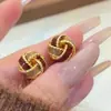 Brincos de flor de pérola coreanos estilo TikTok para mulheres, luxo leve, alta qualidade, nicho, versáteis, elegantes, brincos populares