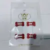 Grampo de Cabelo Novo Estilo para o Dia Nacional com Bolinhas Vinho, Estrelas e Corações, Acessórios de Cabelo Fofos de Alta Qualidade para Meninas e Crianças