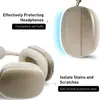 Adecuado para Funda Protectora Airpodsmax Auriculares Bluetooth Apple Funda de Silicona Montados en la Cabeza TPU Transparente Almohadilla para la Oreja Funda Protectora