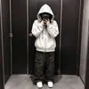 Sudadera con capucha y cremallera estilo americano para hombre, nueva colección primavera/otoño, chaqueta oversize y elegante para pareja, top de moda