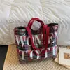 Bolso de Hombro de Lujo con Estampado de Leopardo, Gran Capacidad, Moderno y Versátil para Mujer, Bolso Tote Retro Tipo Cubo Simple, Comercio Exterior Transfronterizo