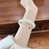 Pulsera de Luna Blanca Hetian Rusa, Pulsera de Jade Verde Espinaca para Mujer, Pulsera de Jade Verde Imperial, Regalo, Entrega Directa del Fabricante