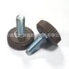 20mm-m6 patrón recto tpv/tpe pie suave antideslizante pie de plástico mueble pie ajustable almohadilla de pie ajustable