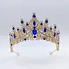 Corona Nupcial Popular Transfronteriza Corona de Cristal Boda Cumpleaños Accesorios Vestido de Princesa Diadema de Pedrería Estilo Europeo