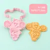 Molde para Galletas de Dibujos Animados Oso Arcoíris Simulación de Tiempo en Familia Herramienta Creativa DIY para Hornear Galletas