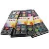Set de pintura sólida de acuarela para pintar principiantes estudiantes gouache suministros de arte pastel en polvo portátil caja de 48 colores