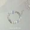 Pulsera de Cuentas de Mariposa Estilo Chino Mismo Estilo Impresión para Mujer Lujo Ligero Nicho Gama Alta Elegante Pulsera para Pareja Regalo para Novia