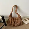 Bolso plisado con forma de nube, versátil y elegante, un bolso de hombro de gran capacidad estilo coreano, nuevo bolso de hombro de moda 2026 para mujer