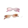 Óculos de sol infantis com armação oval personalizada, óculos de sol à prova de sol, mola e verão, masculino e feminino, bebê, formato côncavo, viagem, óculos de sol à prova de sol, moda