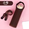 Funda Protectora Universal para Tazas de Vidrio, Botella de Agua Aislada con Correa para Llevar, Anticaídas, Resistente al Calor, Aislante, Cruzada, Portátil