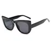 Gafas de Sol Ojo de Gato de Marco Grande Europeas y Americanas Personalizadas de Moda Anti-UV Gafas de Sol de Moda para Sesión de Fotos Callejeras Gafas con Sentido Avanzado