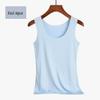 2025 Novo Verão Sem Costura Feminino Seda Gelada Decote V Camiseta Regata Roupa Íntima Base Camisa Base Pijama Corrida Esportes
