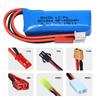 Batería de litio modificada 7.4V 450mAh coche mosquito control remoto K989 Weili 1:28 Coche de mosquitos con control remoto Universal