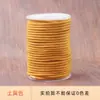 Cuerda gruesa de grano fino de 3 y 4 mm para pulsera, collar, colgante, cordón, venta al por mayor