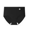 Pantaletas sin costuras de seda helada estampadas para mujer, estilo fino de verano con entrepierna de algodón puro, transpirables, sexys, estilo femenino, bragas de triángulo de cintura media