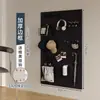 Estantería de Tablero Perforado para Sala de Estar Almacenamiento en Toda la Pared Puerta de Entrada Tablero Colgante para Entrada Decoración de Pared Tablero Perforado de Metal