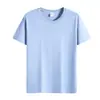 Ropa deportiva redonda para día de campo padres e hijos, camisetas culturales de manga corta para team building, camisetas promocionales, ropa de trabajo, camisetas de algodón puro con logo personalizado