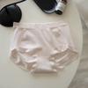 Bragas Ligeras de Talle Medio sin Costuras para Mujer Talla Grande 10A Antibacterianas con Ácido Hialurónico Cuidado de Seda de Morera Forro de la Entrepierna