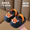 Chinelos Infantis para Casa Antiderrapantes Verão Sola Macia Fofos Desenho Animado para Meninos com Furos Novo Estilo Sandálias de Praia para Meninas