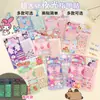 Pegatinas Luminosas en Relieve para Uñas de Dibujos Animados Lindas Sanrio 5D para Niños y Niñas Pegatinas Impermeables para Uñas