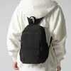 Mochila de Color Sólido Estilo Japonés, Mochila Casual Versátil para el Trabajo para Mujeres, Bolso Cruzado Multifuncional de Doble Uso, Bolso de Hombro Deportivo para Ciclismo