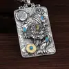 Pingente Pixiu Masculino Giratório Marca Retro Personalidade Dominadora Colar Masculino Tendência Pingente