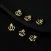 Joyería para Uñas de Aleación Corona Super Brillante Lujo Diamante Aleación Incrustada Base Plana Accesorios Diamante Funda para Teléfono Móvil Joyería para Pasador de Pelo