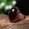 Anillo de Cera de Abeja Viejo para Hombres y Mujeres Anillo Ajustable de Ámbar Amarillo Pollo Pulsera de Segunda Generación Púrpura Sangre Anillo de Cera de Abeja