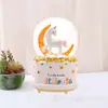 Regalo para Niños Cubierta de Plástico Kuromi Frozen Elsa Bola de Cristal Caja de Música Estudiante Femenina Regalo de Cumpleaños Caída de Nieve