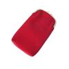 Bolsa para monedas de mujer con clip de piel sintética con forro de poliéster, bolsa para monedas de mujer de piel sintética con clip de hierro de 4 pulgadas