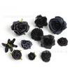 Série Preta Flores Artificiais Materiais DIY Cabeças de Flor Rosa Peônia Flores Artificiais Decoração de Caixa de Flores Amazon Acessórios Florais