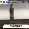 Banda de Limpieza de Estiércol de PP Blanco Jaula Nutritiva Carne Pollo Heces Banda Transportadora Banda Transportadora de PP Maquinaria Xiangguang