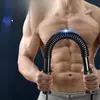 Entrenador de fuerza para brazos equipo de fitness para interiores en casa entrenador de agarre de mano expansor de pecho ejercicio músculos abdominales barra de fuerza corporal para brazos