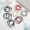 Pulseiras de Casal para Exportação Transfronteiriça Sucção Magnética Par de Joias de Mão Criativas para Estudantes Masculinas e Femininas Presentes Linha de Milão Aliança do Juramento da Montanha