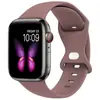 Adecuado para correa de silicona para Apple Watch, hebilla de mariposa, correa deportiva para Apple Watch de 1ª a 9ª generación, correa de muñeca para iWatch