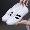 Tênis Explosivo Lefu de Lona Branca Feminino Primavera e Verão Respirável Sapatos de Tecido Old Beijing Mãe Estudante Tênis Casual Feminino