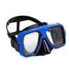 Máscara de Snorkel de Vidro Temperado para Adulto Óculos de Mergulho Material de Silicone Mergulho Livre Máscara Facial à Prova d'Água PVC Armação Grande