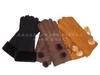Guantes de Moda para Otoño e Invierno para Mujer Guantes de Cuero Genuino de Oveja para Hombre Gruesos Cálidos a Prueba de Viento a Prueba de Frío Guantes de Dedo
