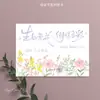 Tarjeta de Día de la Madre de Alta Gama en Inglés con Hermoso Diseño Floral, Decoración de Caja de Regalo, Ramo, Pastel, Repostería, Tarjeta de Felicitación